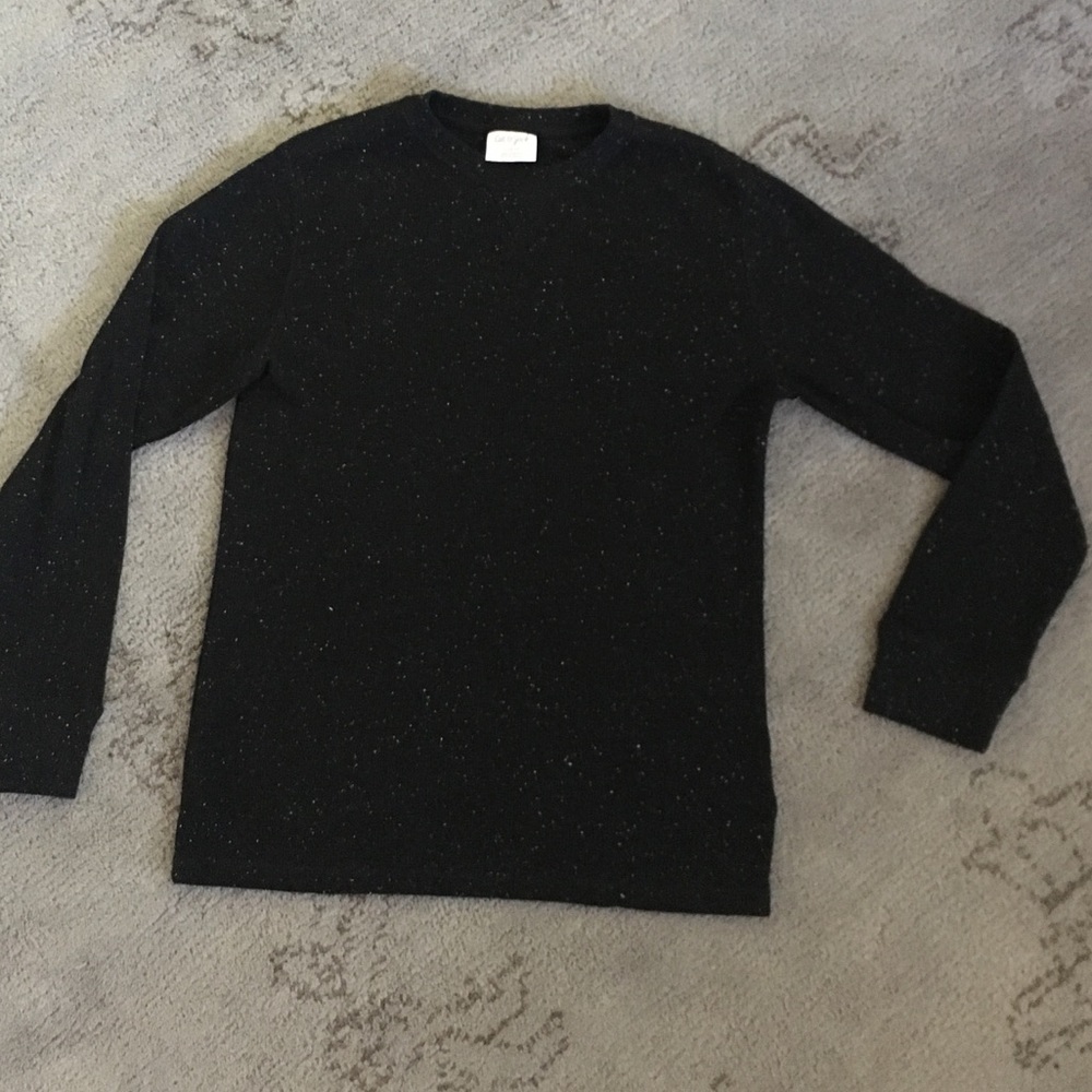Girls Cat & Jack Black speckled sweater